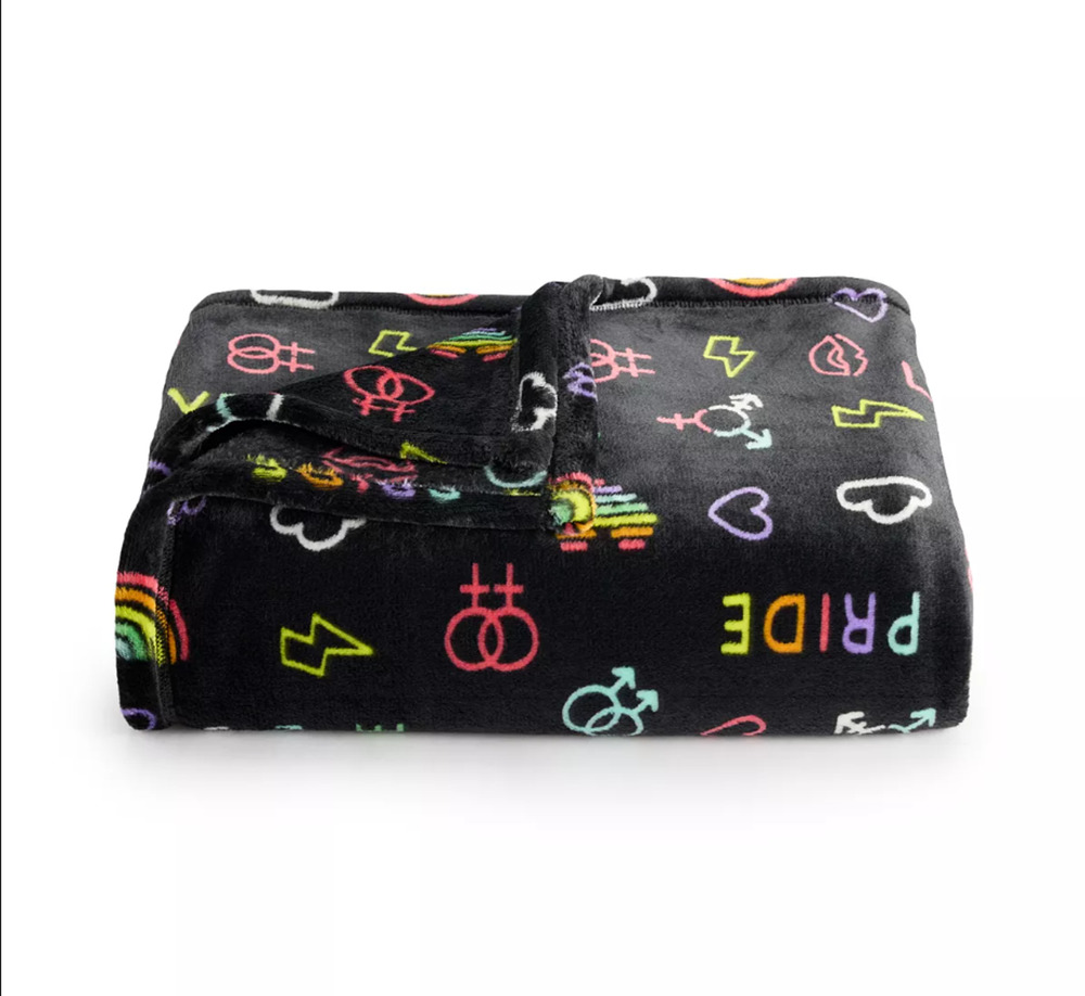 Sonoma Community Pride Oversized Plush Throw